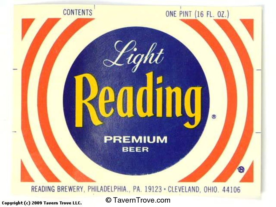 Reading Light  Premium Beer