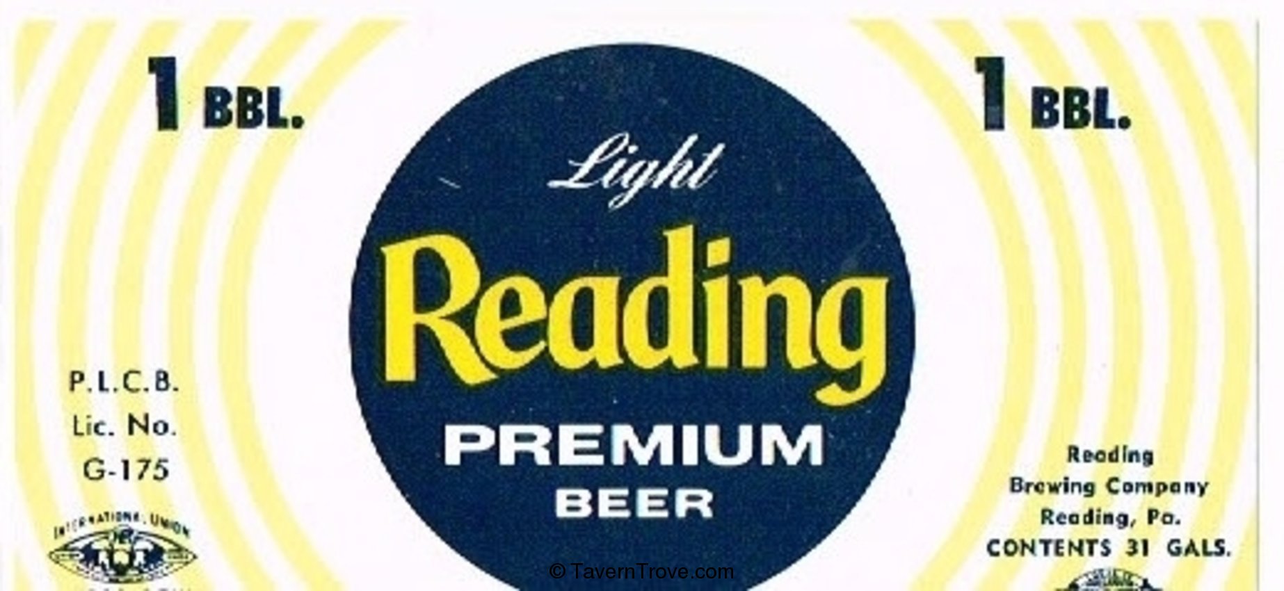 Reading Light  Premium Beer