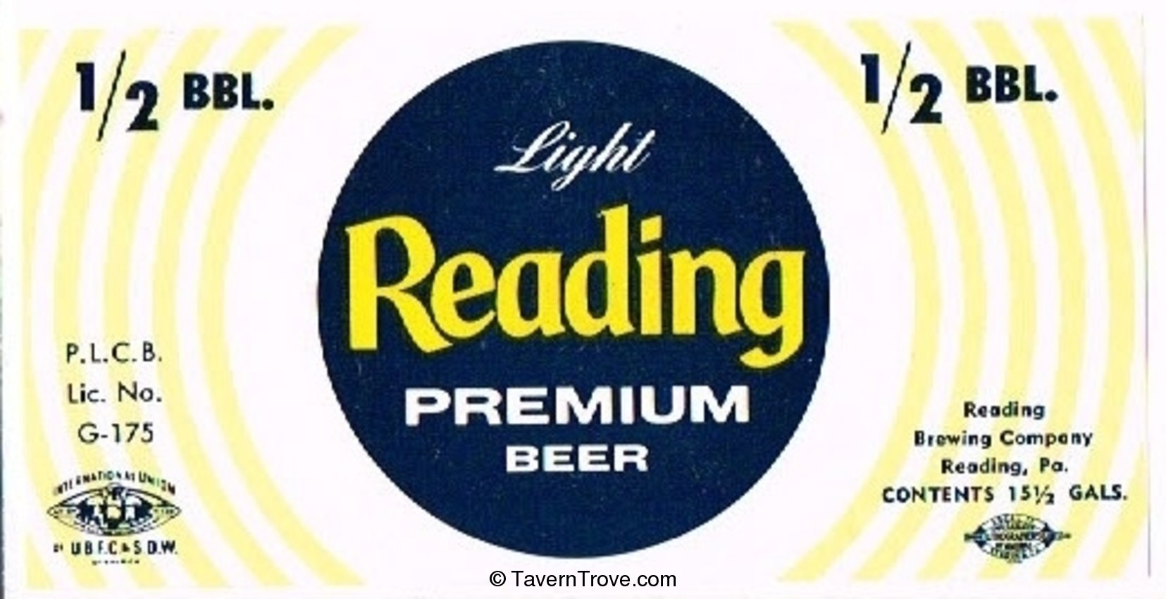 Reading Light Premium Beer