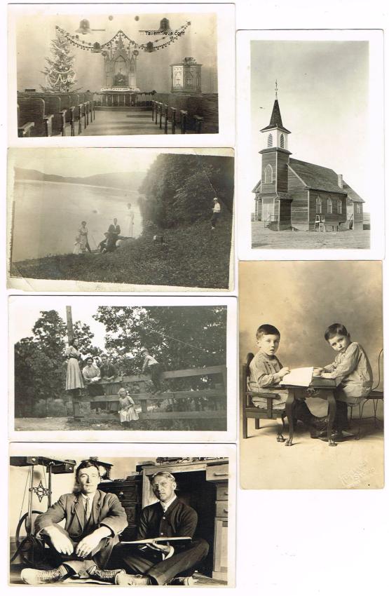 Real Photo Lot of Six