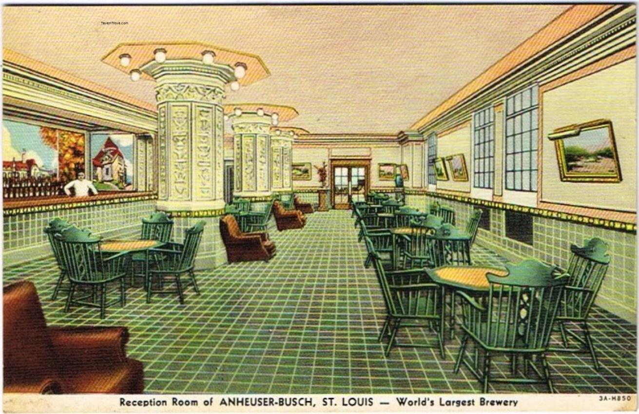 Anheuser-Busch Brewery Reception Room