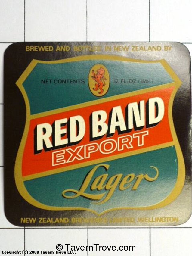 Red Band Export Lager Beer
