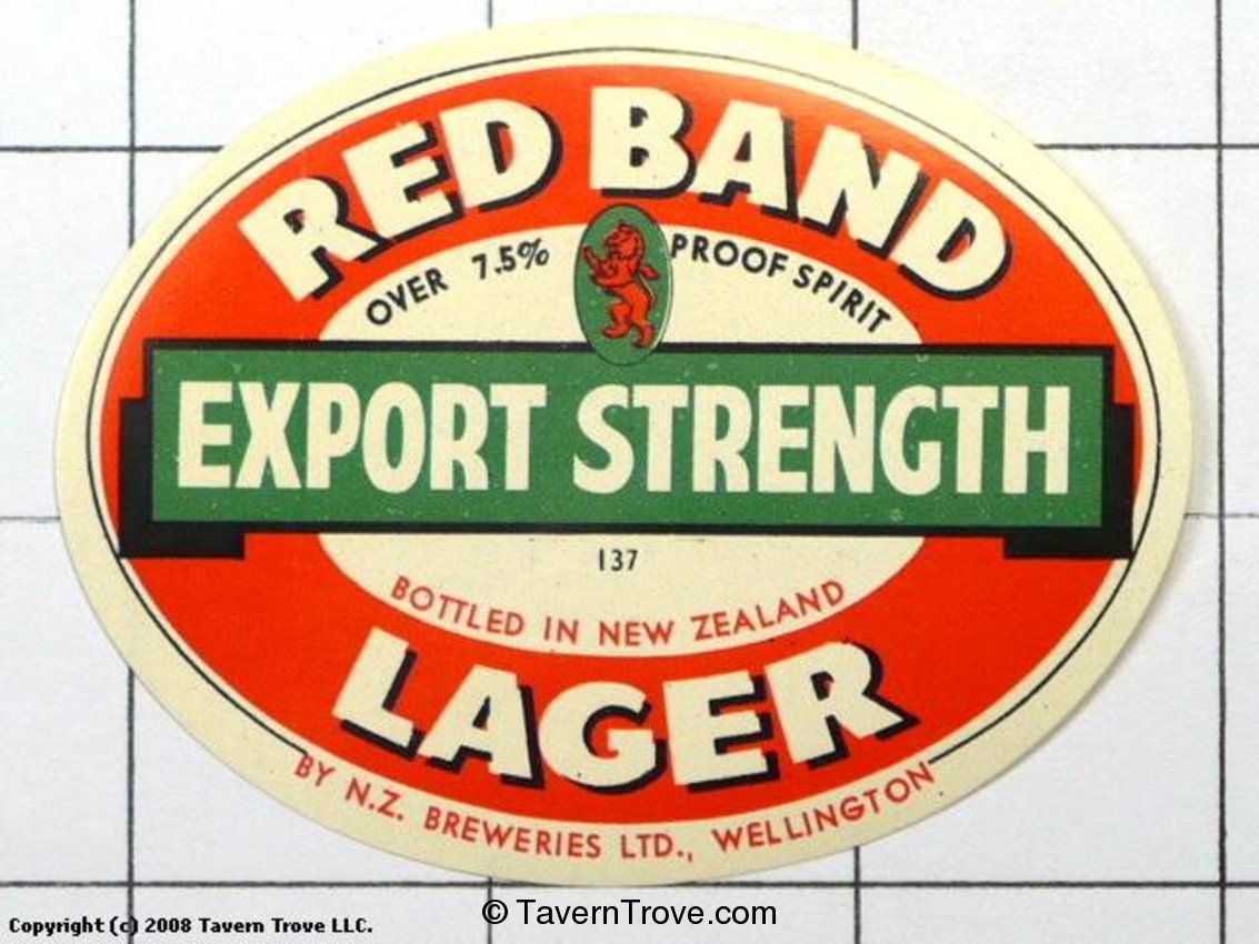 Red Band Extra Strength Lager