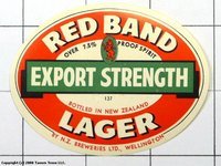 Red Band Extra Strength Lager