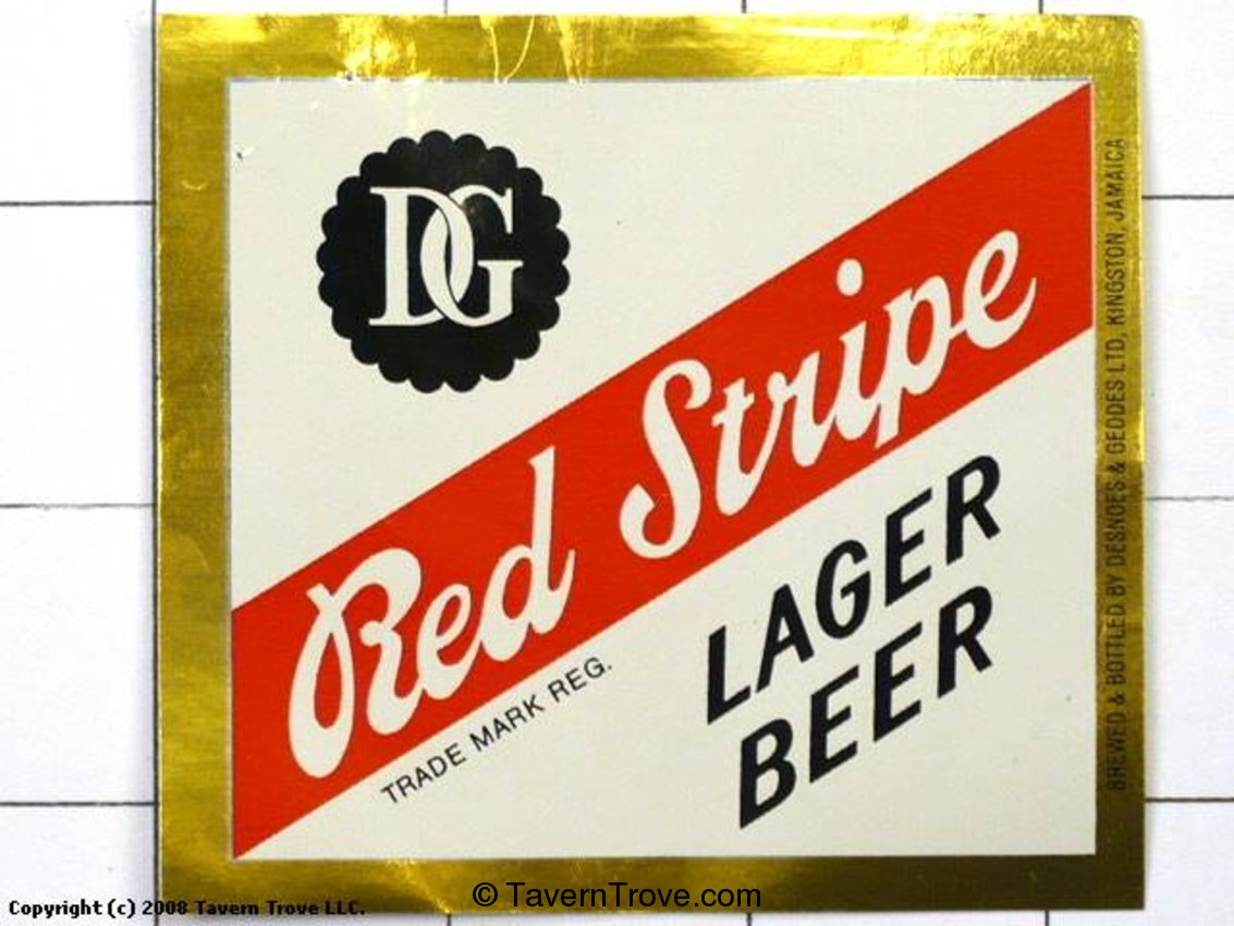 Red Stripe Lager Beer