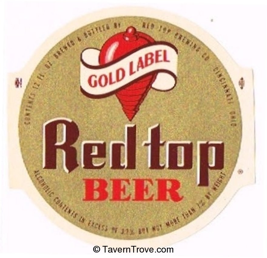 Red Top Gold Label Beer