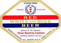 Red White and Blue Beer