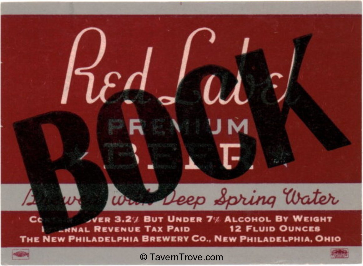 Red Label Bock Beer
