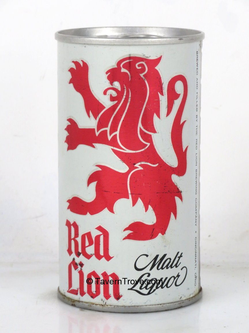 Item 38729 1968 Red Lion Malt Liquor Tab Top Can T11305