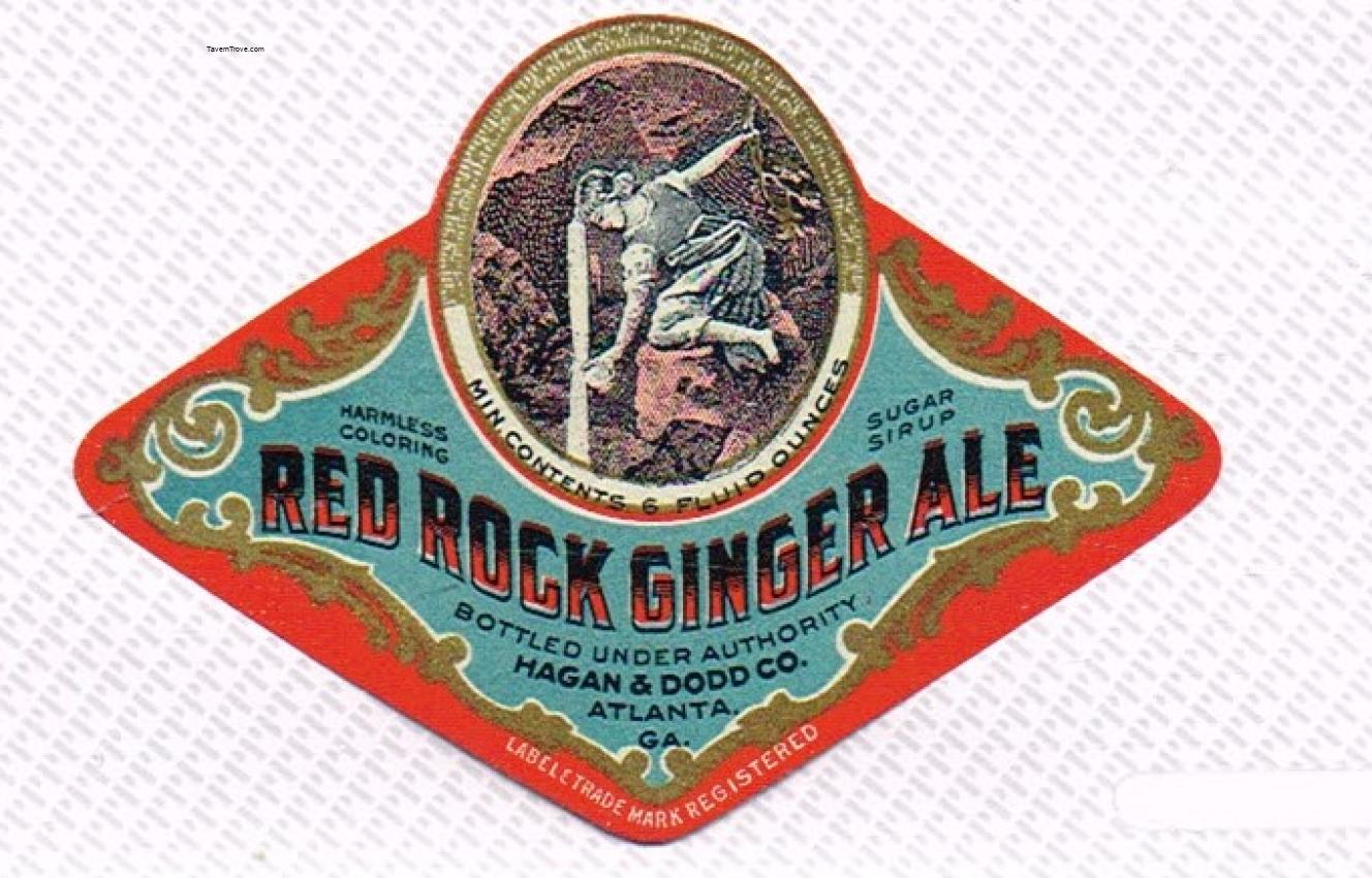 Red Rock Ginger Ale Hagan & Dodd Atlanta Georgia