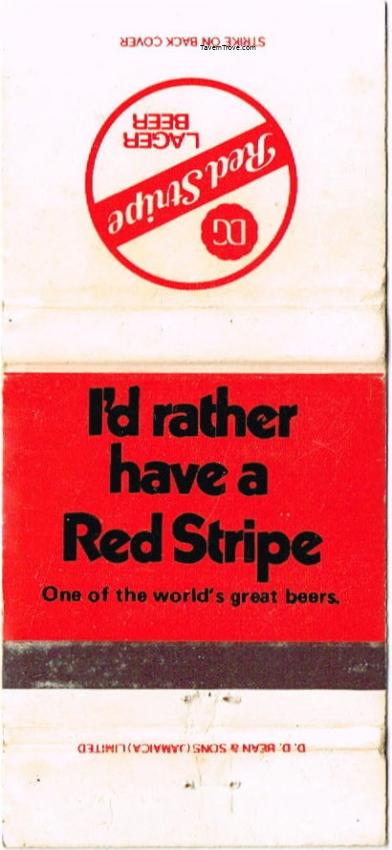 Red Stripe Beer