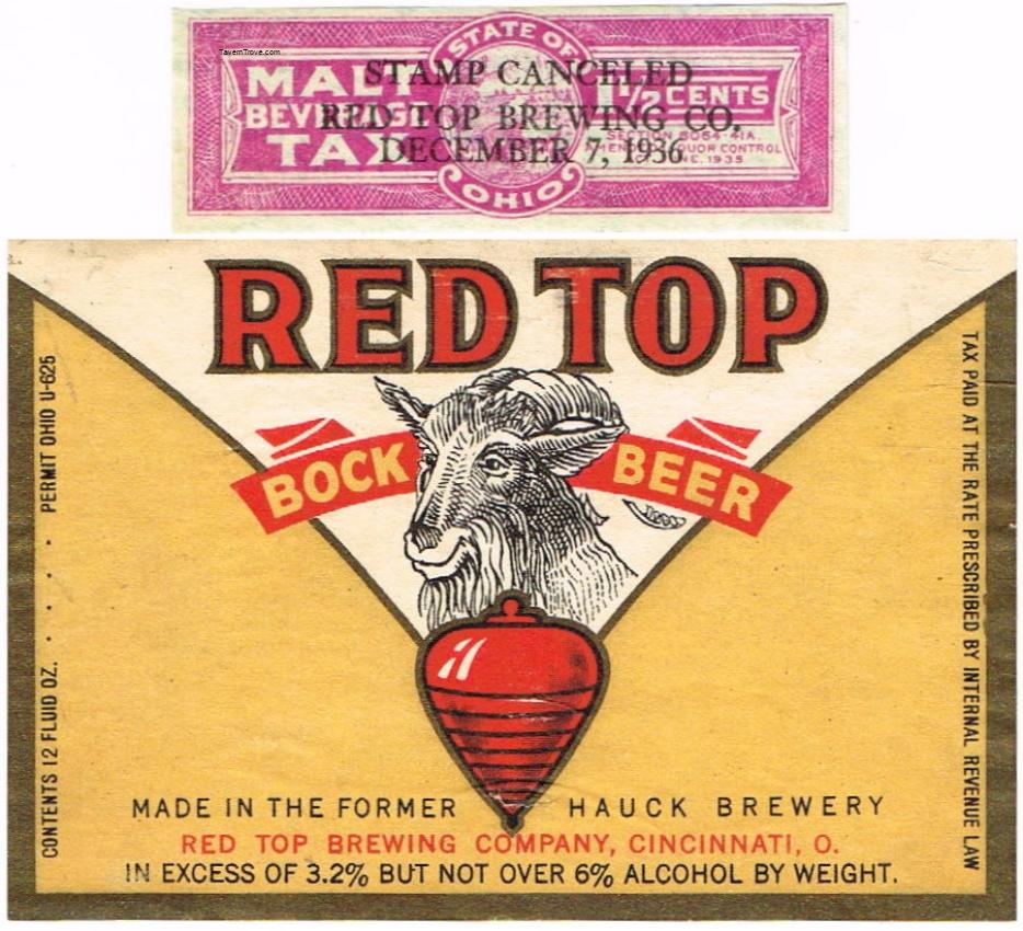 Red Top Bock Beer