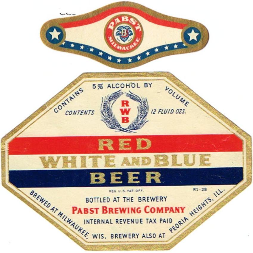 Red White and Blue Beer