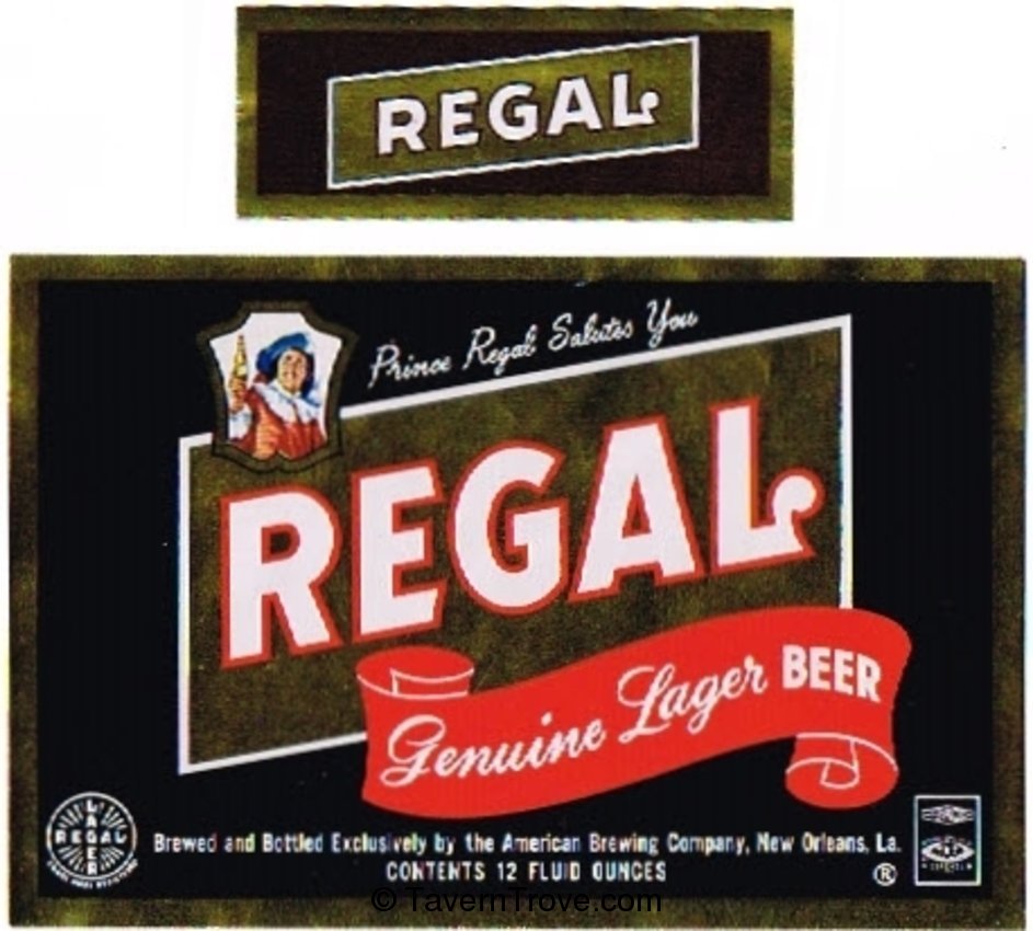 Regal Genuine Lager Beer 