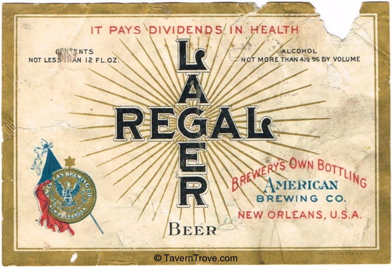 Regal Lager Beer