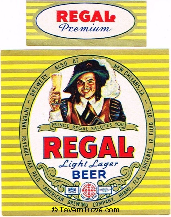 Regal Light  Lager Beer