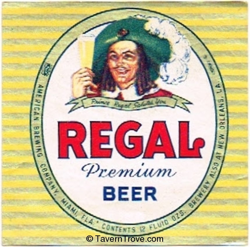 Regal Light Lager Beer 