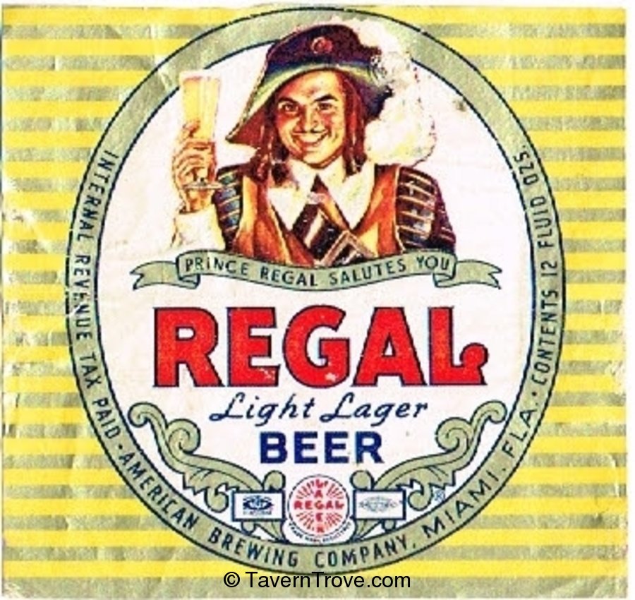 Regal Light Lager Beer