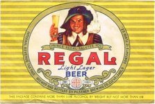 Regal Light Lager Beer 