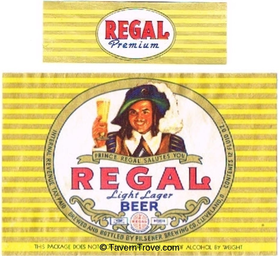 Regal Light Lager Beer