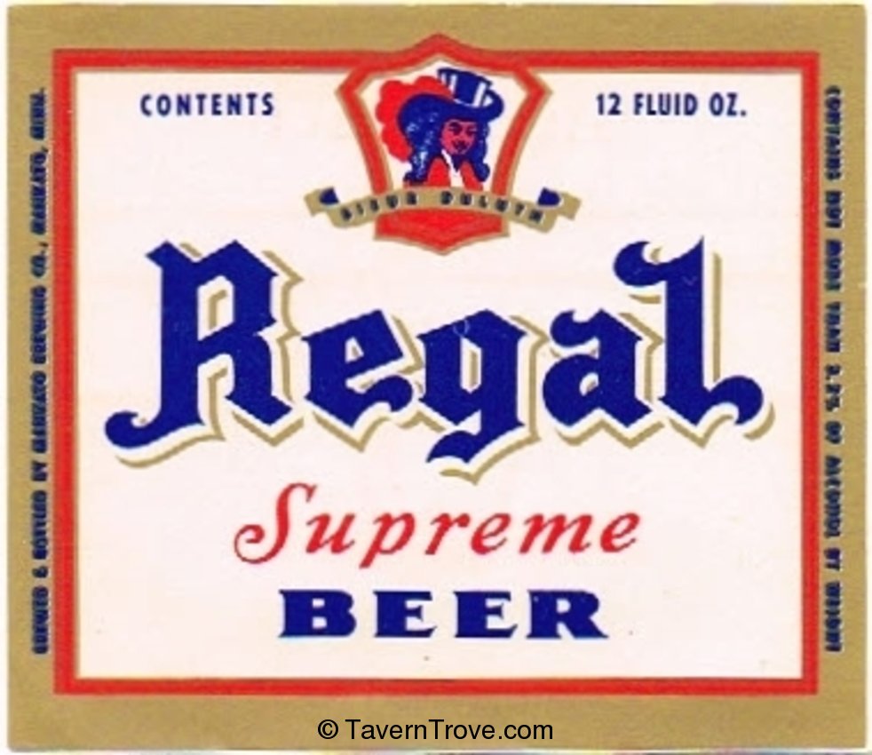 Regal Supreme Beer 