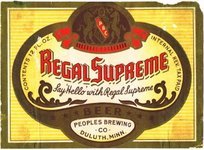Regal Supreme Beer