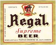 Regal Supreme Beer