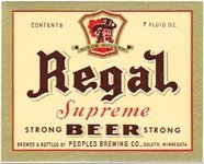 Regal Supreme Beer