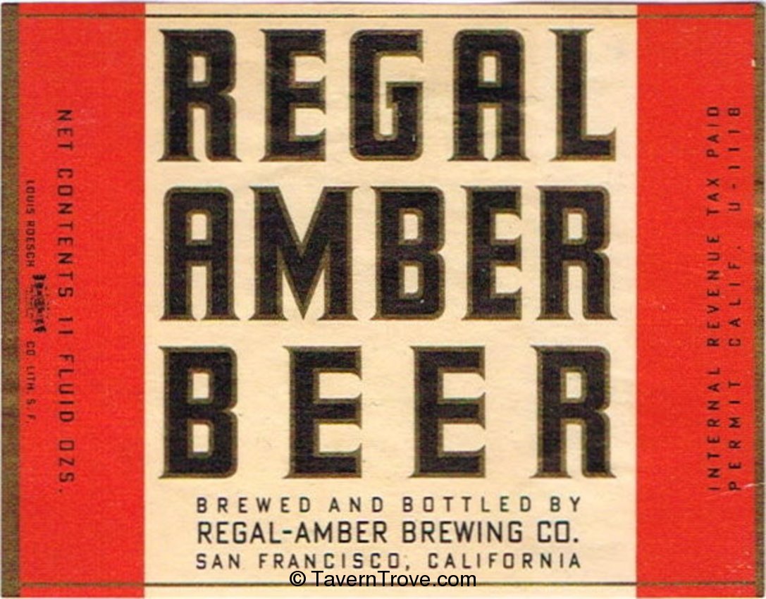 Regal Amber Beer