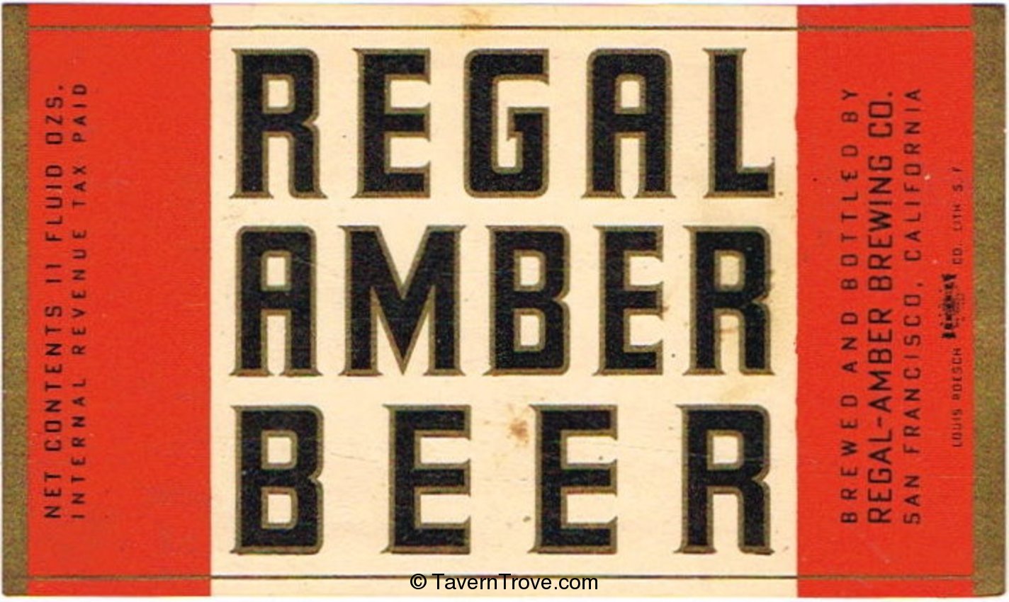 Regal Amber Beer