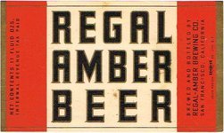 Regal Amber Beer