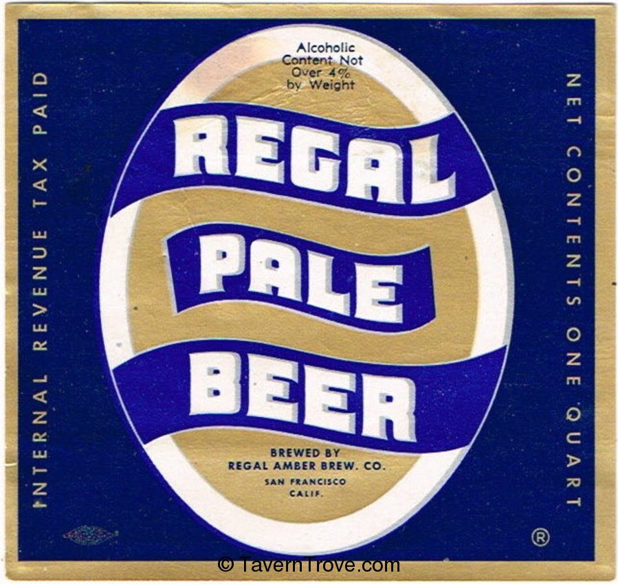 Regal Pale Beer