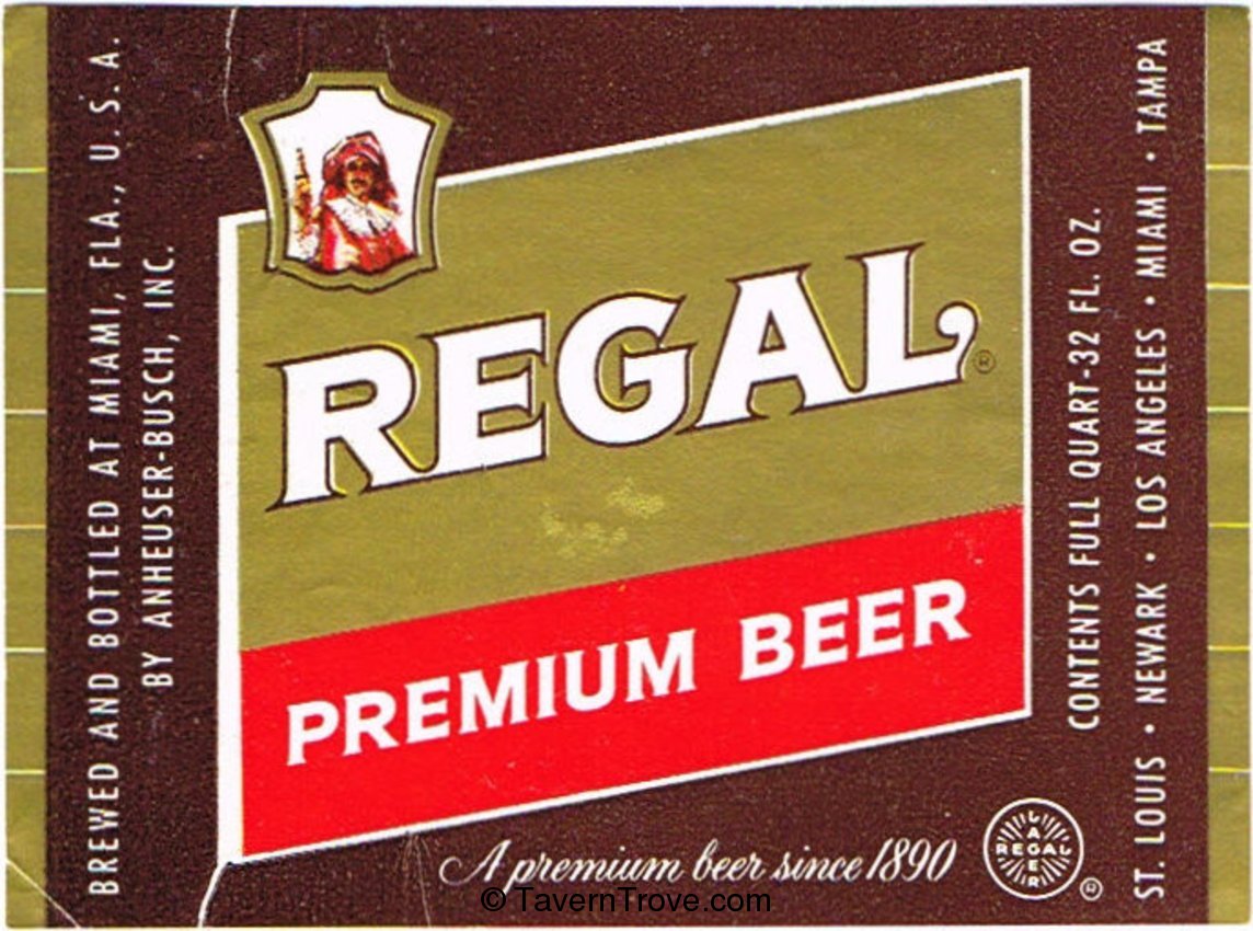 Regal Premium Beer