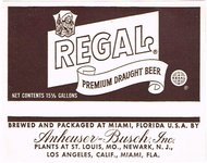 Regal Premium Beer