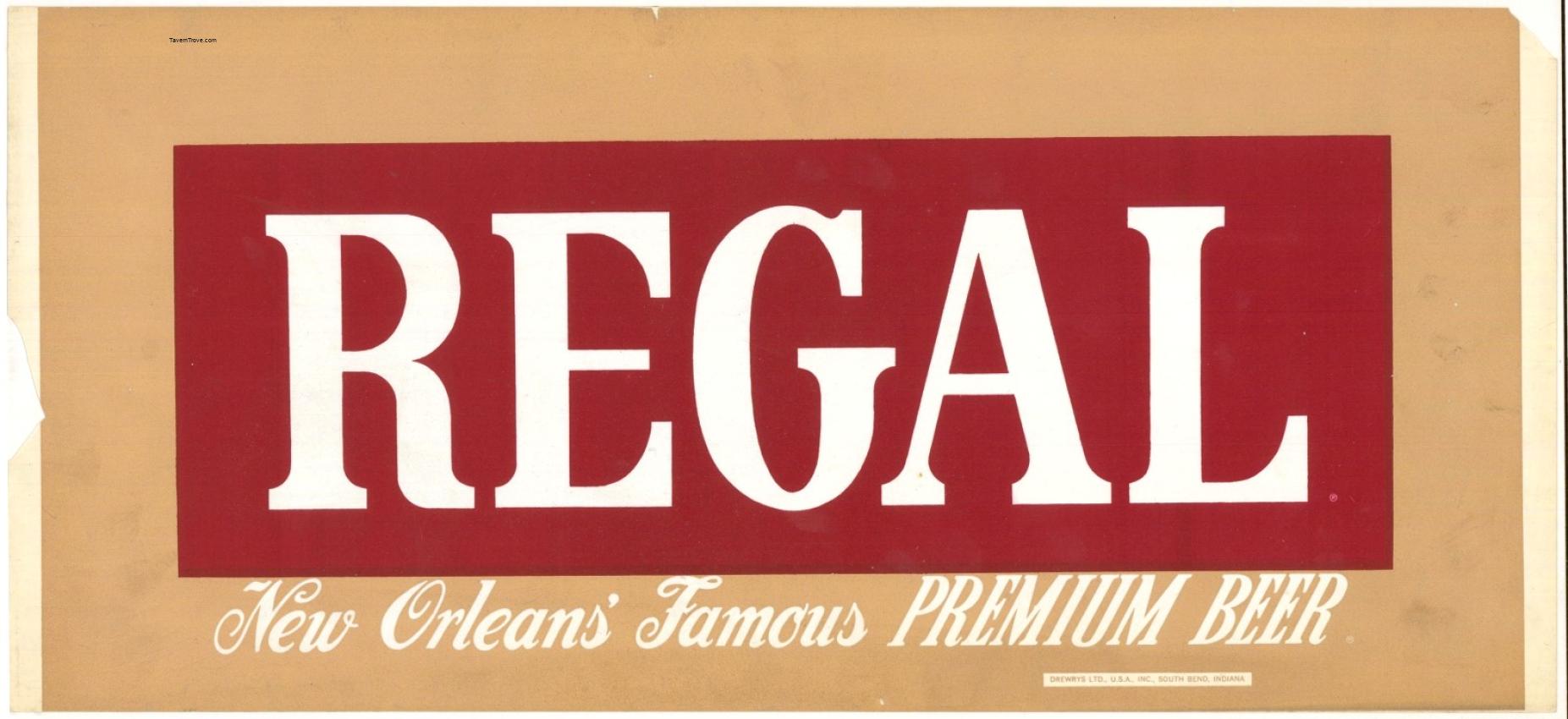 Regal Premium Beer (New Orleans) Plastic