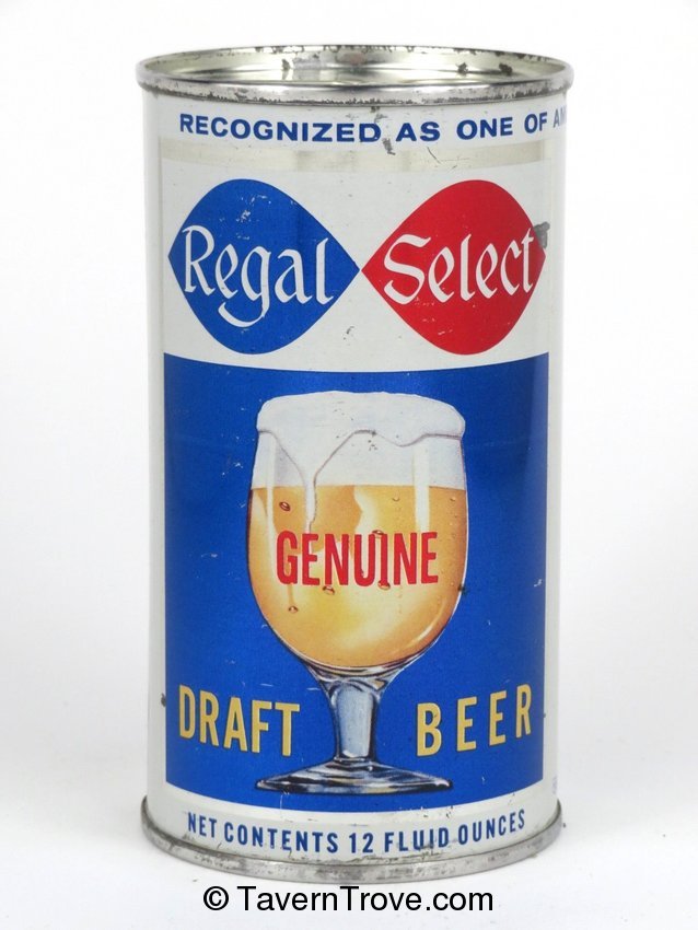 Regal Select Draft Beer
