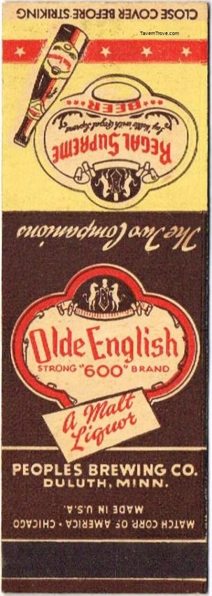 Regal Supreme Beer/Olde English 