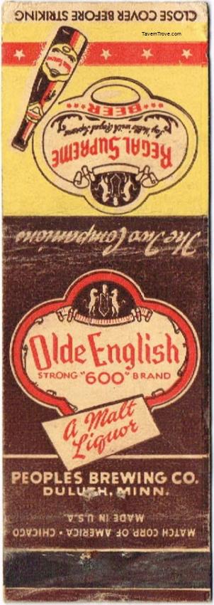 Regal Supreme Beer/Olde English 