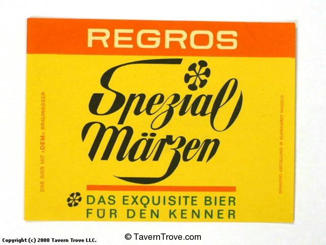 Regros Spezial Märzen