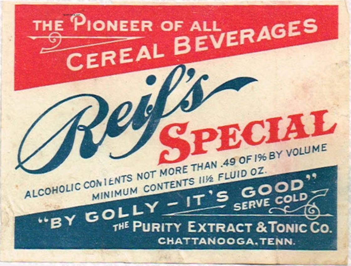 Reif's Special Cereal Beverage
