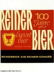 Reiner Export Bier
