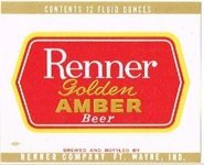 Renner Golden Amber Beer