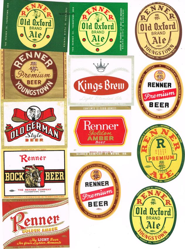 Renner Beer/Ale Lot of 13