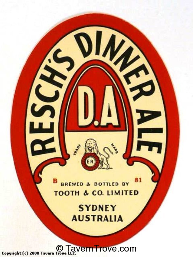 Resch's Dinner Ale
