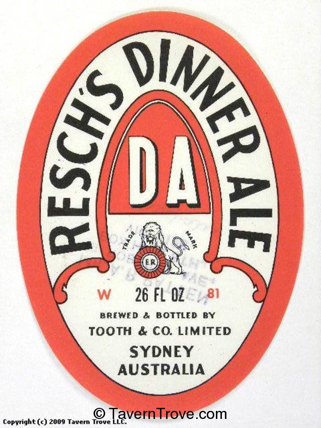 Resch's Dinner Ale