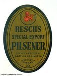 Resch's Special Export Pilsener