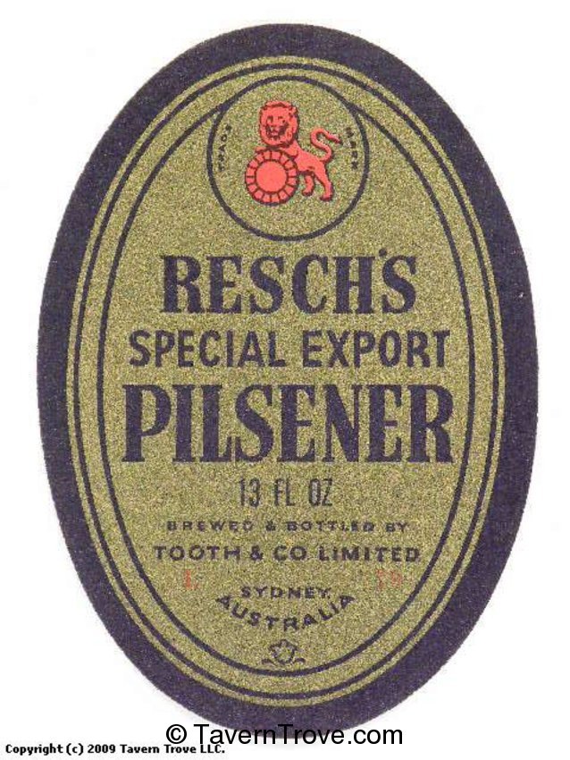 Reschs Special Export Pilsener