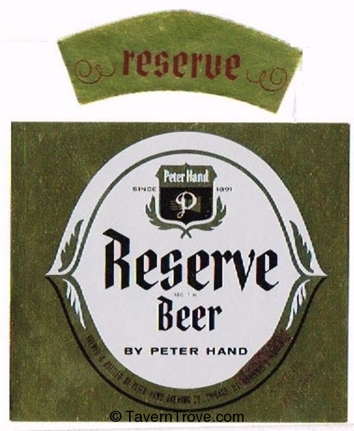 Reserve  Beer