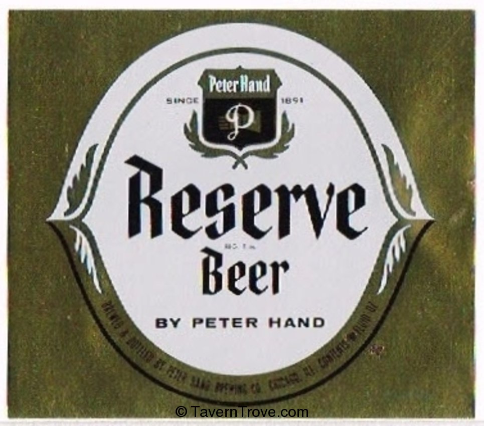 Reserve  Beer