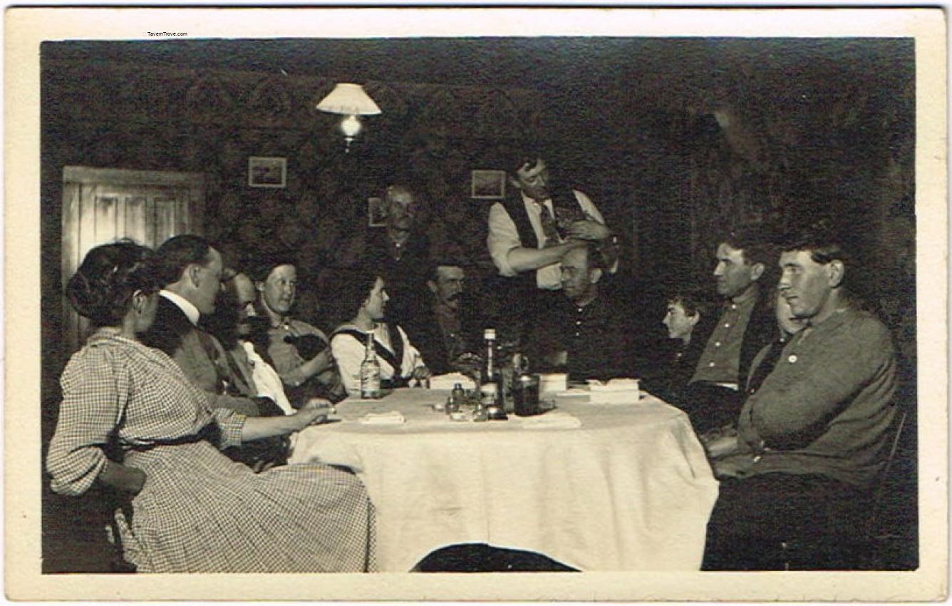 Utica Club Beer Bottle at Restaurant Interior